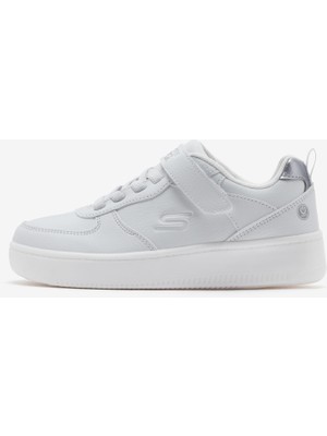 Skechers Sport Court 92  -  Show Maddox Büyük Erkek Çocuk Beyaz Işıklı Sneakers 400623L Wht