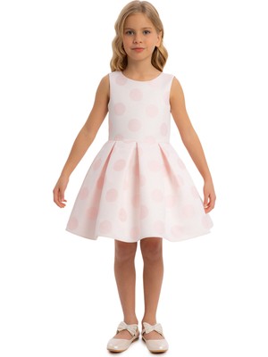 Pamina Kız Çocuk Elbise Pudra