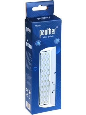 Panther PT-3001 30 Ledli Şarjlı Işıldak