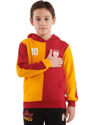 Galatasaray Orijinal Metin Oktay Kapüşonlu Çocuk Sweat