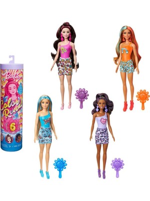 Barbie Color Reveal Renk Değiştiren Gökkuşağı Serisi 3+ Yaş İçin 1 Parça Sürpriz Oyuncak HRK06