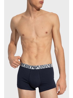 Emporio Armani Pamuklu Esnek 3 Pack Boxer Erkek Boxer 111357 4R726 40035