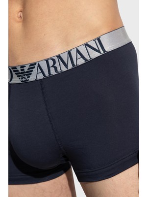 Emporio Armani Pamuklu Esnek 3 Pack Boxer Erkek Boxer 111357 4R726 40035