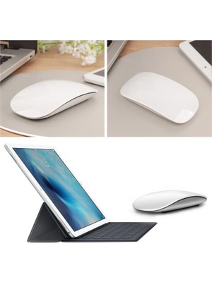 Duhaline Bluetooth Touch Şarjlı Mouse Tablet Telefon Bilgisayar ile Uyumlu Sessiz Dokunmatik Kablosuz Fare