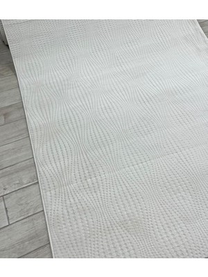 Merinos Rölyef Polo Krem Kaymaz Taban Kesme Halı Yolluk Fenomen Carpet