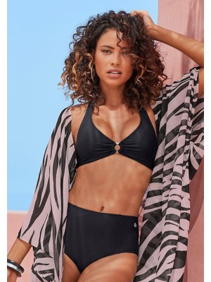 Halka detaylı bikini üstü