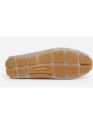 Pierre Cardin 241012 Loafer Süet Ip Detaylı Bej Erkek Ayakkabı