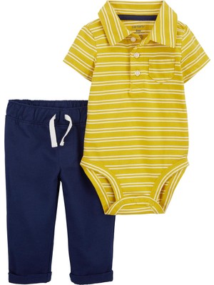 Carter's Erkek Bebek Body Pantolon Set