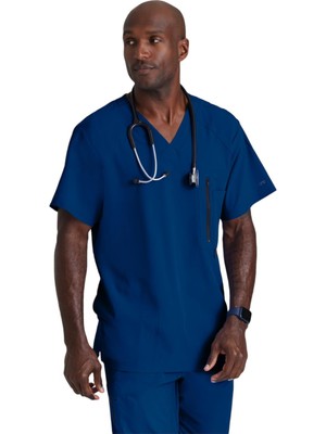 Barco One Amplify 0115 – 0217   Erkek Doktor Hemşire Forması – İthal, Hafif ve Nefes Alabilen Terletmeyen Scrubs