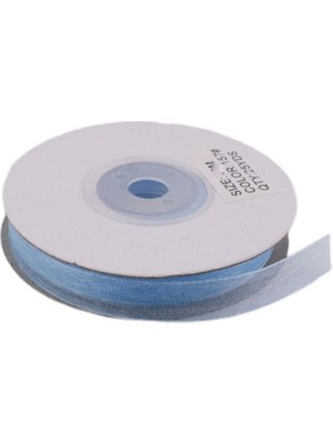 Depposite Organze Kurdele 10 mm - 22 Metre Mavi