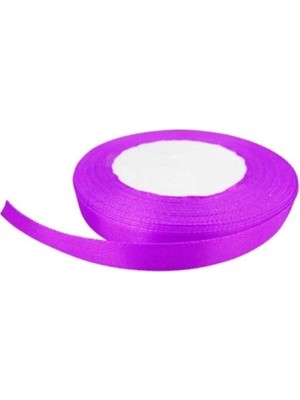 Depposite Saten Kurdele Ince 6 mm - 240 Metre Lila
