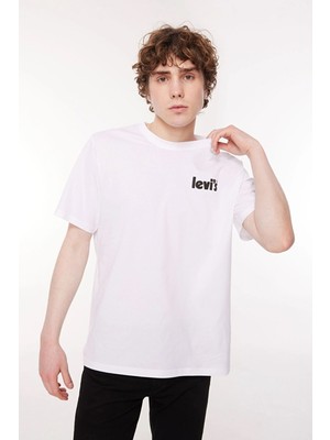 Levi's  Pamuk Bisiklet Yaka Relaxed Fit T Shirt Erkek T Shirt A2082