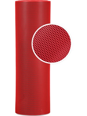 TBM Plastik Kaydırmaz Kırmızı Bal Petek Paspas EN:120cm 120 x 350 cm