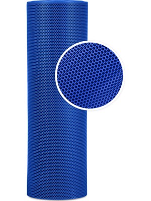 TBM Plastik Kaydırmaz Mavi Bal Petek Paspas EN:120cm 120 x 200 cm