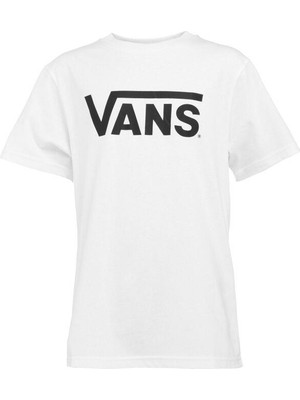 Vans Classic Vans Tee-B Unısex Tişört VN0A7Y47YB21 Beyaz/siyah