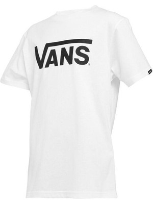 Vans Classic Vans Tee-B Unısex Tişört VN0A7Y47YB21 Beyaz/siyah