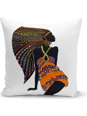 Filamente Çift Taraflı Dijital Baskı Kırlent Kılıfı