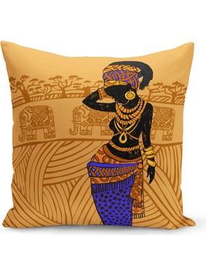 Filamente Çift Taraflı Dijital Baskı Kırlent Kılıfı