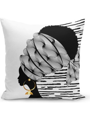 Filamente Çift Taraflı Dijital Baskı Kırlent Kılıfı