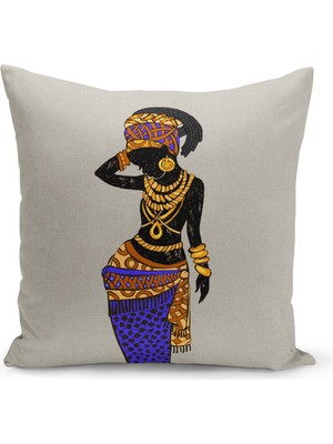 Filamente Çift Taraflı Dijital Baskı Kırlent Kılıfı