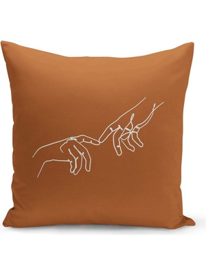 Filamente Çift Taraflı Dijital Baskı Kırlent Kılıfı