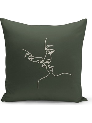 Filamente Çift Taraflı Dijital Baskı Kırlent Kılıfı