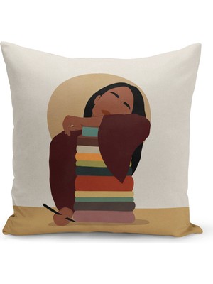 Filamente Çift Taraflı Dijital Baskı Kırlent Kılıfı