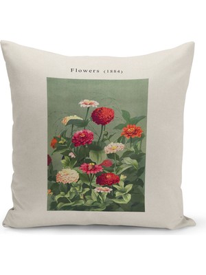 Filamente Çift Taraflı Dijital Baskı Kırlent Kılıfı