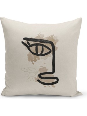 Filamente Çift Taraflı Dijital Baskı Kırlent Kılıfı