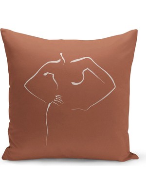 Filamente Çift Taraflı Dijital Baskı Kırlent Kılıfı