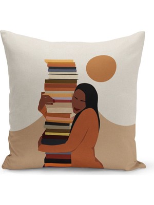 Filamente Çift Taraflı Dijital Baskı Kırlent Kılıfı