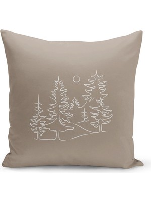 Filamente Çift Taraflı Dijital Baskı Kırlent Kılıfı