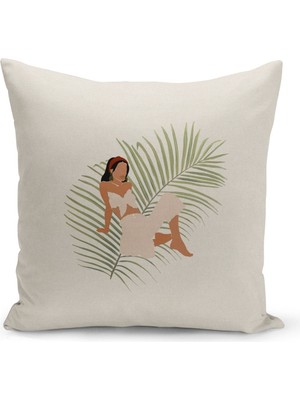 Filamente Çift Taraflı Dijital Baskı Kırlent Kılıfı