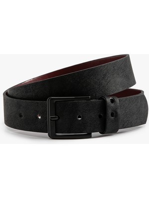 Koton Süet Görünümlü Kemer Metal Tokalı