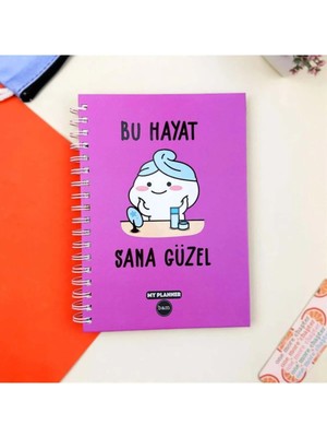 Tüftürük Bu Hayat Sana Güzel Konuşan Ajanda Akademik Ajanda Planlayıcı