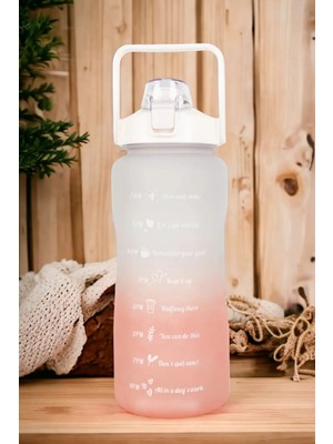 Vaeske 2 Lt Matara Motivasyonel Pembe-Gri