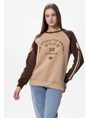 Nisay Boutique Baskılı Sweatshirt