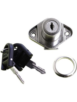 Doğusan Çekmece Kilidi Oval Krom 106-22