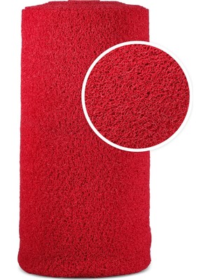 TBM Plastik Kaydırmaz Kırmızı Karmaşık Paspas EN:100cm 100 x 700 cm