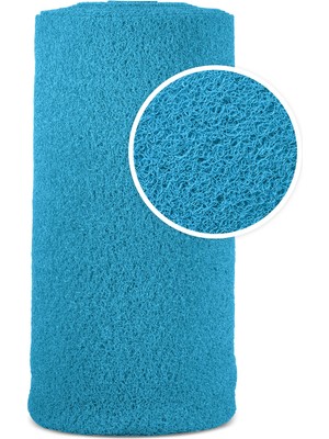 Kaydırmaz Turkuaz Karmaşık Paspas EN:100cm 100 x 450 cm