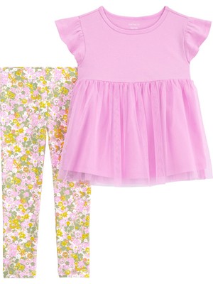 Carter's Kız Bebek 2li Set