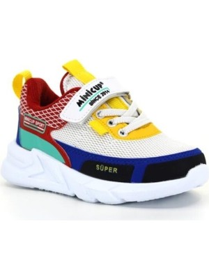 Minicup Kids Ultra Hafif Anatomik Taban Günlük Esnek Erkek Spor Ayakkabı Renkli