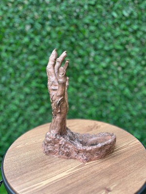 Work3d Dekoratif El Şarap Tutacağı/yağdanlık 3D Baskı Ürünü 24CM