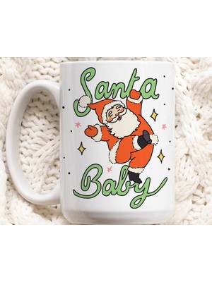 Bexdore Noel Noel Baba Kupa, Retro Noel Kupa, Sıcak Çikolata Kupa, Noel Arifesi K,ingilizce Kupa