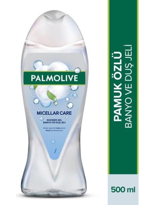 Palmolive Micellar Care Pamuk Özlü Micellar Su Ile Banyo ve Duş Jeli 500 ml