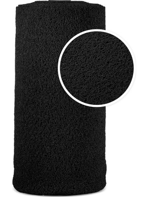 TBM Plastik Kaydırmaz Siyah Karmaşık Paspas EN:120cm 120 x 350 cm