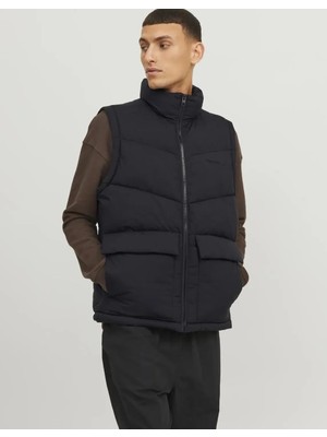 Jack&jones 12238853 Icı Dolgulu Kapak Ceplı  Sısme Yelek