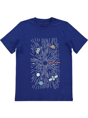 Civil Boys Erkek Çocuk Tişört 10-13 Yaş Açık Lacivert