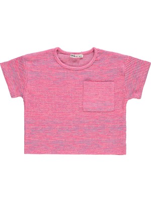 Civil Girls Kız Çocuk Tişört 6-9 Yaş Şeker Pembesi