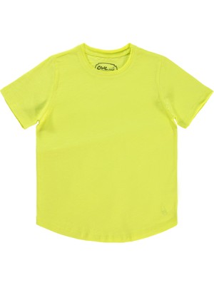 Civil Boys Erkek Çocuk Tişört 6-9 Yaş Limon Sarısı